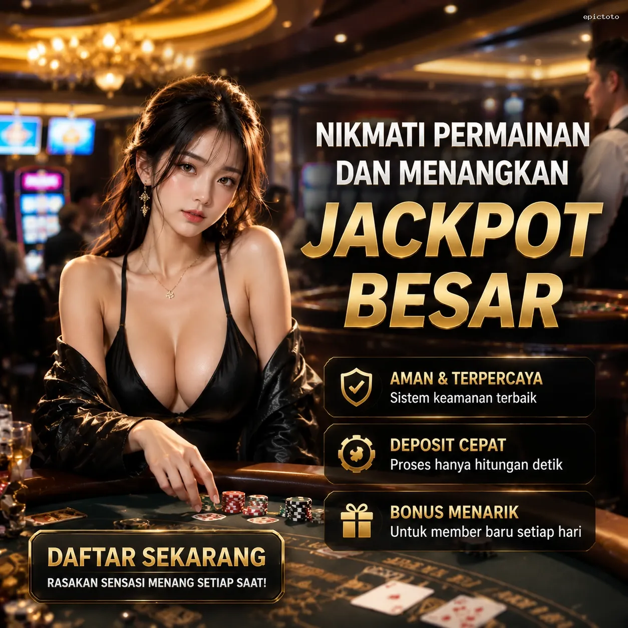 Sistem Keamanan dan Privasi di epictoto